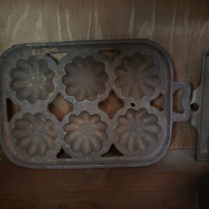 Cast Iron Turks head  Mold Baking Pan